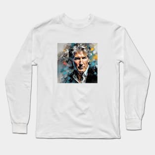 Portrait of Richard Gere Long Sleeve T-Shirt